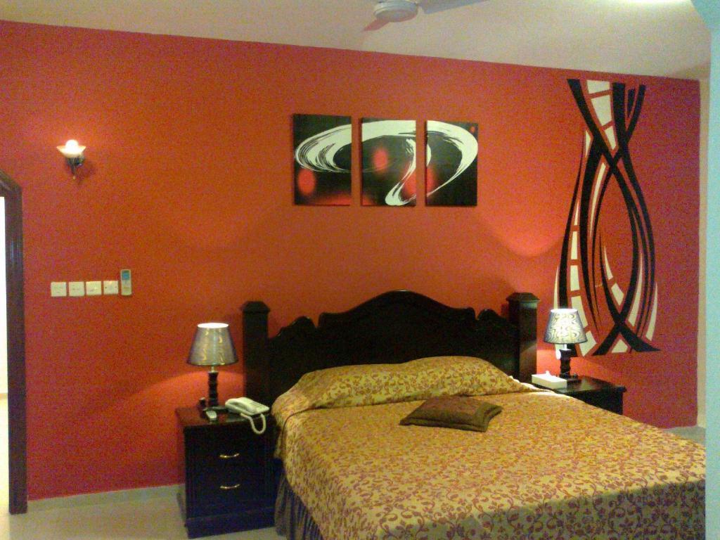 Al Shiraa Hotel Apartments Muskat Rom bilde